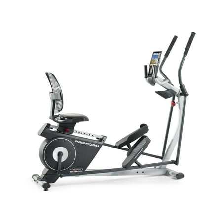 ProForm Hybrid Trainer Elliptical & Recumbent Bike with 15” Stride, Compatible with iFit Personal Training