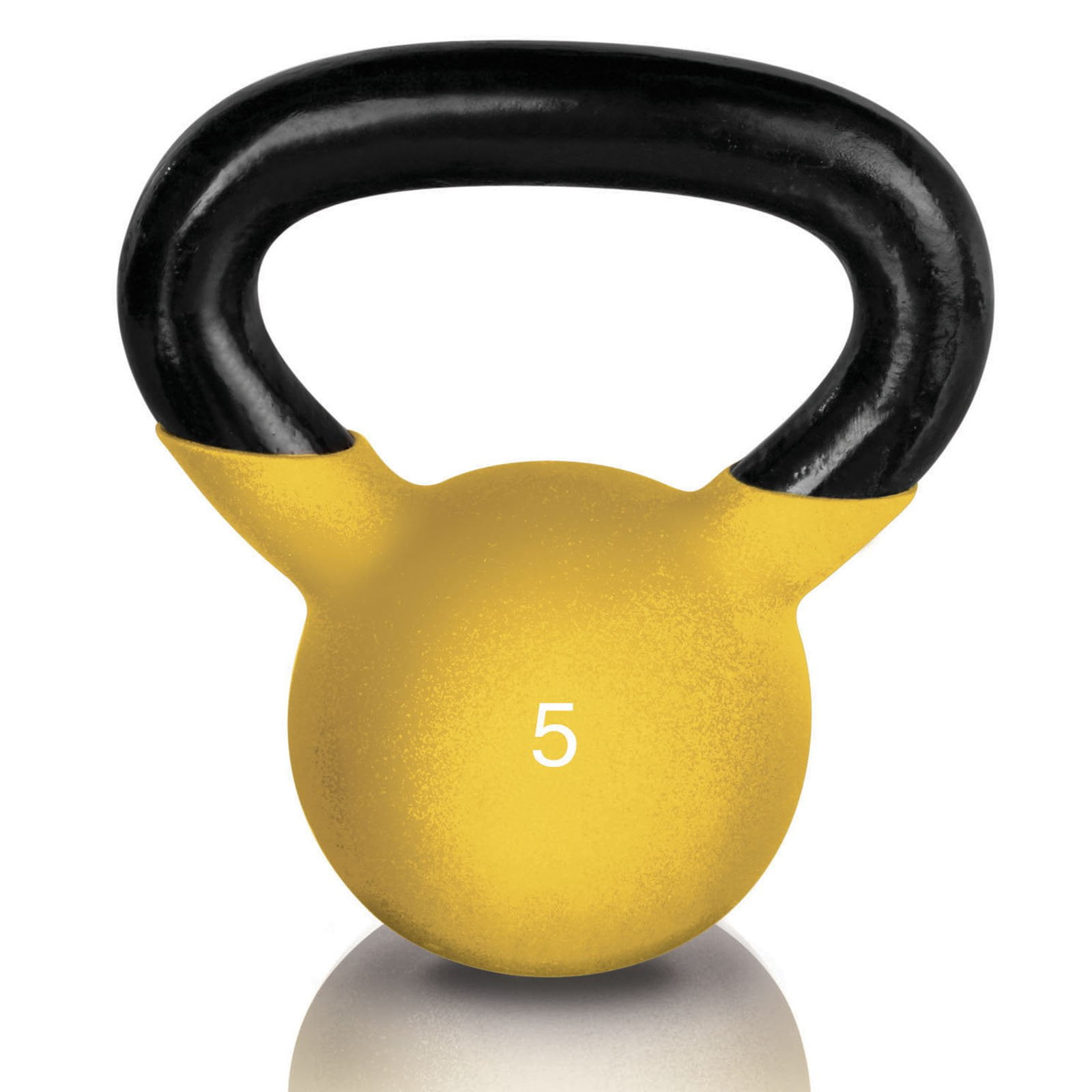 ProForm 5 20 Lb. Neoprene Kettlebell with Professional Exercise
