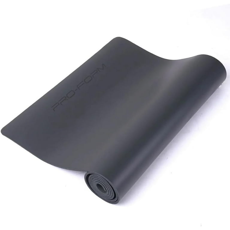 ProForm 5.5mm Reversible Yoga Mat Black Walmart