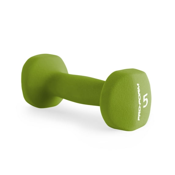ProForm 5 lb. Neoprene Dumbbell with Anti-Roll Design, Sold Individually