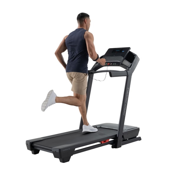 ProForm Carbon TL Foldable Treadmill with a 5" LCD Display & Device Shelf, 0-10 MPH, 10% Incline, ProShox™ Cushioning, SmartAdjust™, & Powered by iFIT