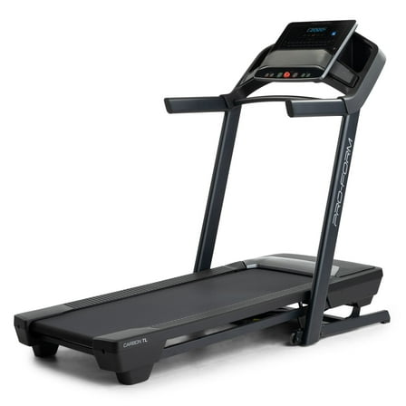 ProForm Carbon TL Foldable Treadmill with a 5" LCD Display & Device Shelf, 0-10 MPH, 10% Incline, ProShox™ Cushioning, SmartAdjust™, & Powered by iFIT