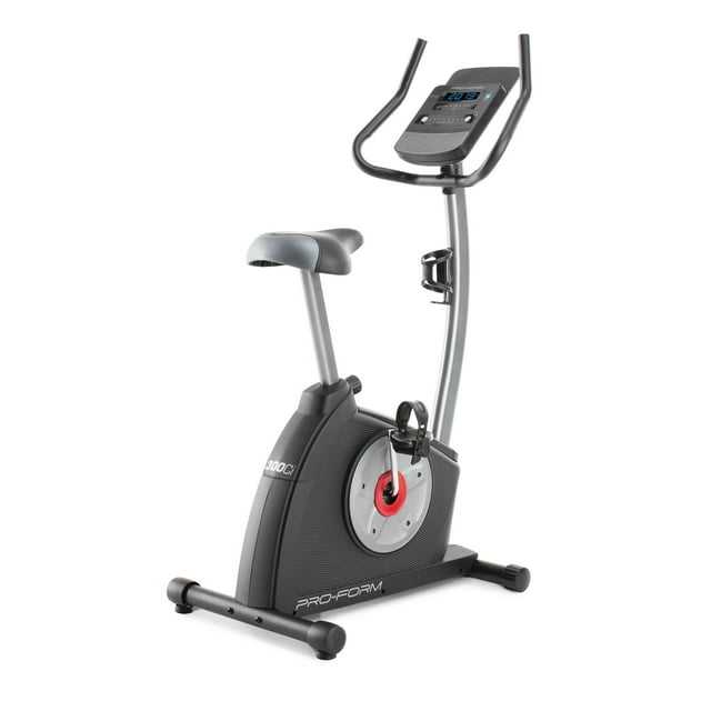 ProForm Cycle Trainer 300 Ci Upright Stationary Exercise Bike, Compatible with iFIT Personal Training