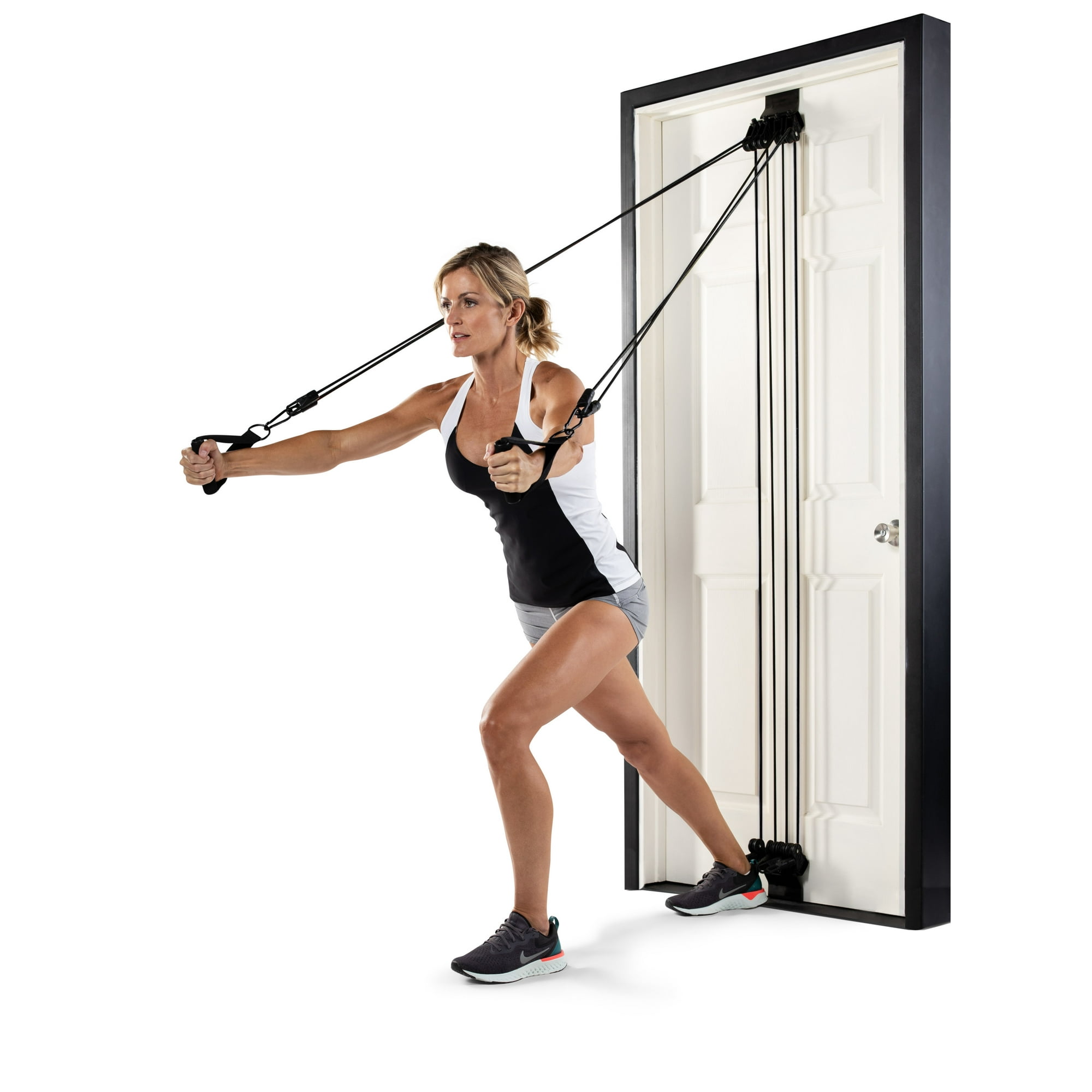 Lat Pulldown At Home With Resistance Bands