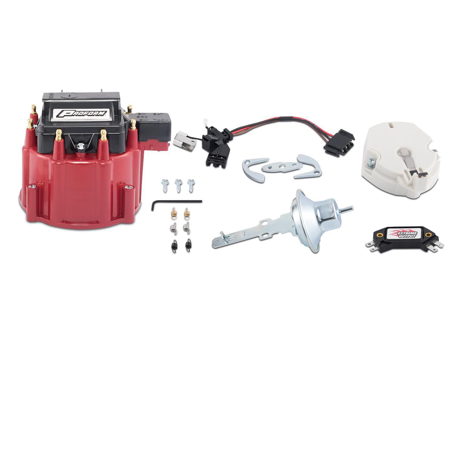 ProForm HEI Distributor Tuneup Kit, Red Cap, Fits Chevy V8 Engines
