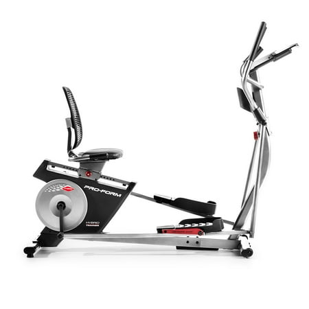 ProForm Hybrid Trainer XT Recumbent Bike and Elliptical Trainer with 15” Stride, iFIT Bluetooth Enabled