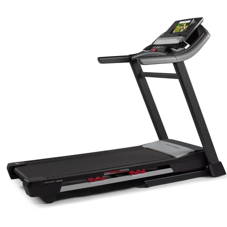ProForm Trainer 12.0 Folding Treadmill with 10” HD Touchscreen and 30-Day iFIT Membership for Studio Classes & Global Workouts