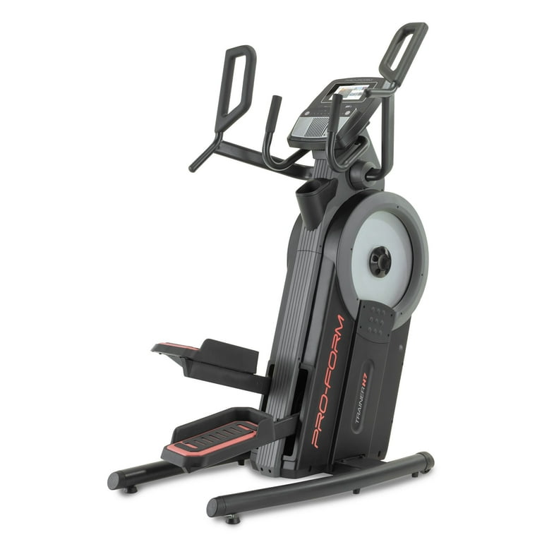 ProForm Trainer H7 Walking Exercise Machine Space Saver iFIT enabled Elliptical with 7 Touchscreen and Built In Fan Walmart