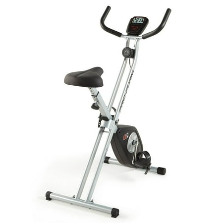 ProForm X-Bike Upright Folding SpaceSaver Exercise Bike for Home Gym Work Outs