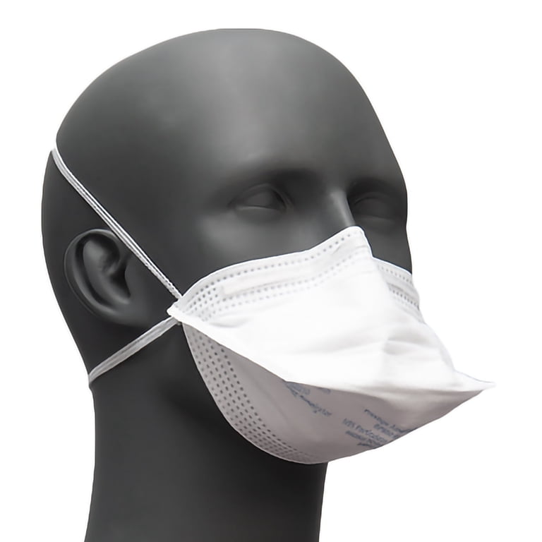 ProGear N95 Particulate Respirator Surgical Mask for Adults, Flat