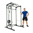 thumbnail image 1 of ProGear Squat Rack Power Cage with J-Hooks and Lat Pulldown Attachment, Ultra Strength 800lb Weight Capacity, 1 of 1