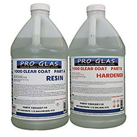 ProGlas 1000 Table Bar Top Clear Epoxy Resin