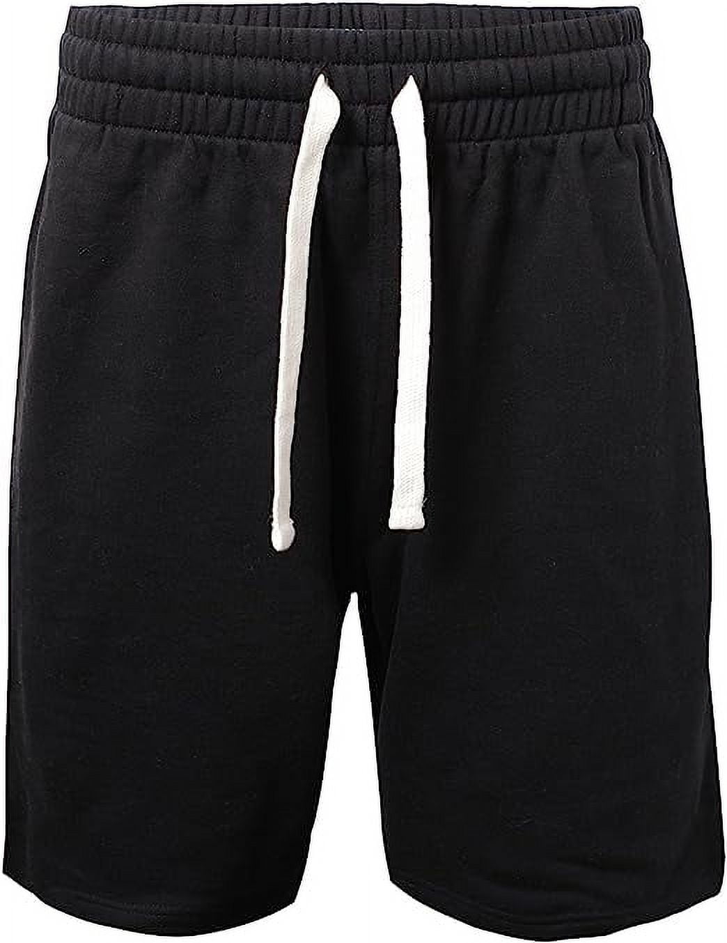ProGo USA Men’s Shorts Classic Fleece Workout Shorts Men Shorts