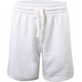 thumbnail image 1 of ProGo USA Men’s Shorts – Classic Fleece Workout Shorts - Men Shorts Casual with Elastic Waist (White, 3X-Large), 1 of 7