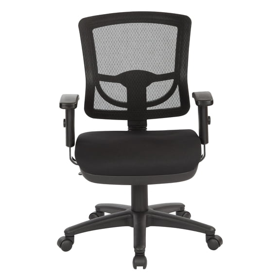 ProGrid Mesh Back Task Chair with Padded Black FreeFlex Fabric Seat