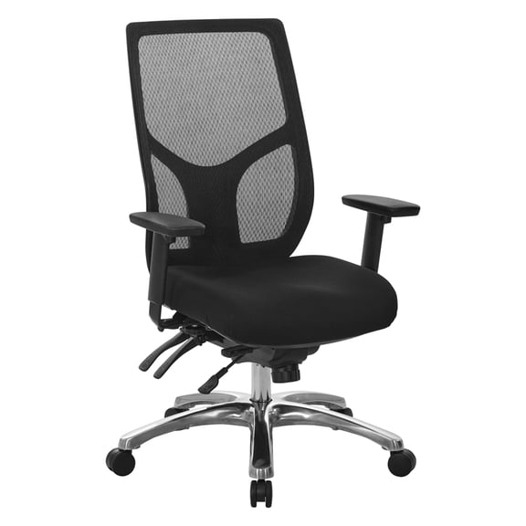 ProGrid Mesh High-Back Chair in FreeFlex Coal Black Fabric