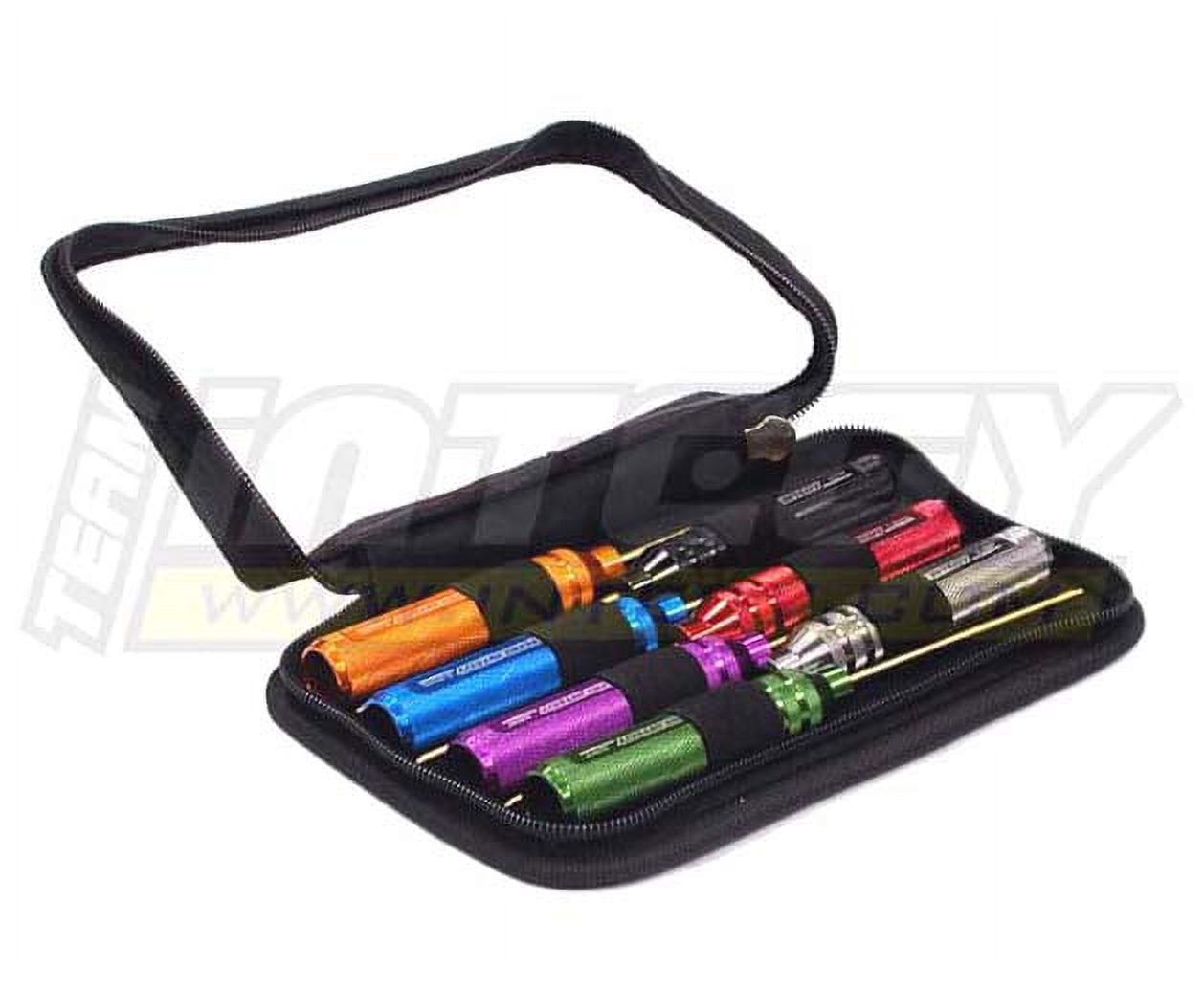 Integy Professional Ti-Nitride Hex Allen Wrench Set - 8pcs (1.5mm-3.0mm & SAE), Lightweight Alloy Handle