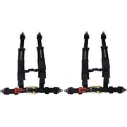 ProGuard Black 4-Point Harnesses with 2" Straps for Off-Road Vehicles (2-Pack)