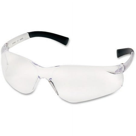 ProGuard Classic 820 Series Safety Eyewear Non-Slip Temple, Frameless, Wraparound Lens, High Visibility, Comfortable, Rubber Tipped Temples - Clear - 1 Each