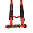 thumbnail image 1 of ProGuard Offroad Harness (Red) with 2" Nylon Straps and 4 Points of Contact - Compatible with All UTVs incl Polaris, Can-Am, Kawasaki, etc, 1 of 9