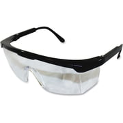 ProGuard, PGD7334B, Classic 801 Single Lens Safety Eyewear, 12 / Box, Black,Clear