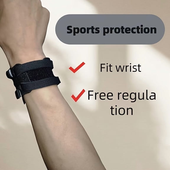 Wrist Brace for Carpal Tunnel, Breathable Wrist Support Wrap for TFCC Stabilization & Workout Protection