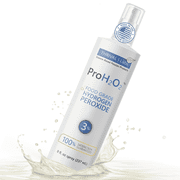 ProH2O2 Food Grade Hydrogen Peroxide 3%, Natural Cleaner by Thrival Labs, Spray Bottle, 8 Fluid Ounces