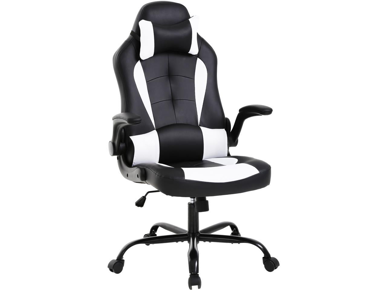 ProHT 95000 Ergonomic Gaming Chair with Adjustable Headrest Pillow, Padded Armrest and Lumber Support
