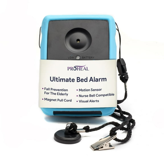 ProHeal Bed Alarm For Elderly Dementia Patients, with Motion Sensor, Magnet Activation, and Nurse Bell Compatibility