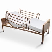 ProHeal Full Electric Hospital Bed حزمة كاملة للاستخدام المنزلي سرير طبي - 36 &times; 80 ، تعديل مزدوج / كامل