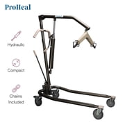 ProHeal Hydraulic Patient Lift High wt. cap Patient Lifter for the Elderly - No Electricity Needed
