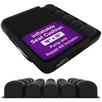 ProHeal Inflatable Wheelchair Seat Cushion 18" x 16" x 3" - Pressure Sore Relief Air Cushion for Wheel Chair With Repair Kit - 315lbs Capacity