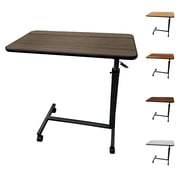 ProHeal Medical Overbed Table - Adjustable Height Bedside Hospital Bed Table with Wheels - Over Bed Hospital Tray for Home Use
