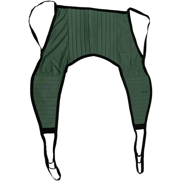 ProHeal Padded Lift U Sling with Head Support Small 33.5" x 16" Polyester Divided Leg Slings for Patient Lifts
