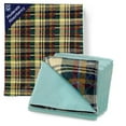 thumbnail image 1 of ProHeal Plaid Reusable Underpads - Moderate Absorbent Bed Pads, Pee Pad Chucks - 34" x 36" - 1 Pack, 1 of 9