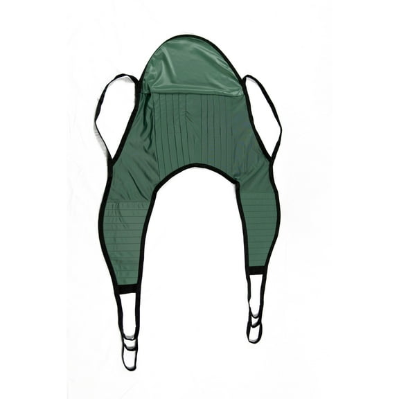 ProHeal Universal Padded Lift U Sling with Head Support, Large, 59"L x 21.5" - Polyester Divided Leg Slings for Patient Lifts