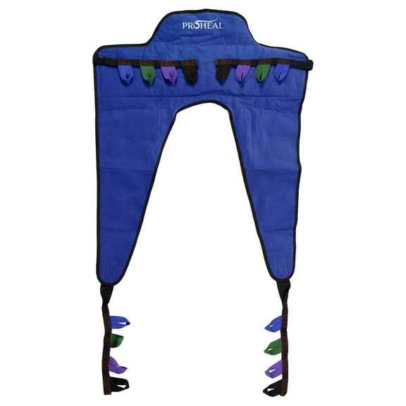 ProHeal Universal Patient Transfer Lift Sling, X Large, 51L x 45W - Polyester Slings for Patient Lifts - Compatible with Most Brands