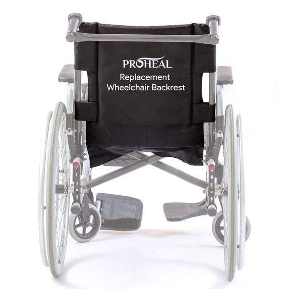 ProHeal Vinyl Wheelchair Backrest Replacement - Backrest For Wheelchair - K2