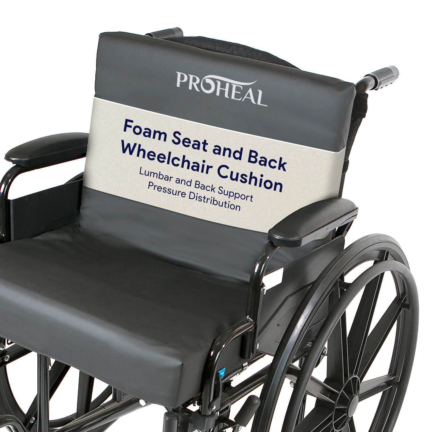 Proheal PH-71001CX Coccyx Foam Wheelchair Cushion 16 x 16 x 3