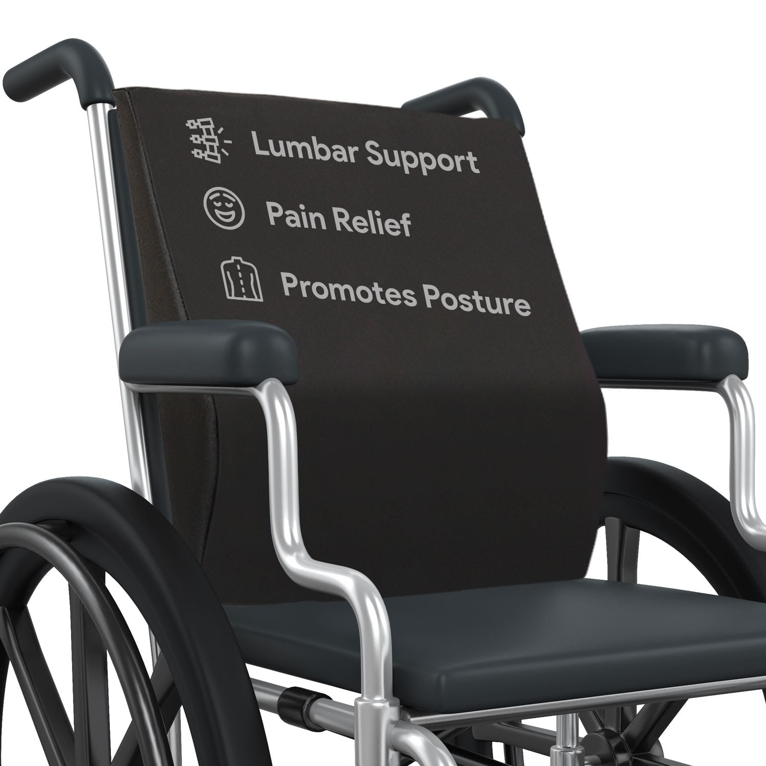 Everlasting Comfort The Original Lumbar Support Pillow - Improves Posture,  Promotes Back Pain Relief - Superior Office Chair Back Support for Gaming