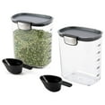ProKeeper+ Clear Plastic Airtight Food Baker's Kitchen Storage