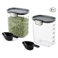 thumbnail image 1 of ProKeeper+ Grain Container, 2.5 Quart - Airtight Food Storage for Rice, Beans, Oatmeal & Quinoa - Kitchen Organization Canister with Magnetic Accessories, 1 of 3