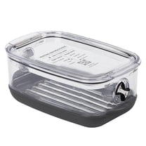 Progressive International ProKeeper Clear Plastic Airtight Food Baker Kitchen Storage Organization Container Canister Set