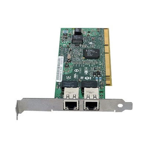 HPE NC7170 - Network adapter - PCI-X - Gigabit Ethernet x 2 - for High Performance Cluster LC Series; ProLiant DL360 G5, ML350 G5, ML370 G3, ML370 G5