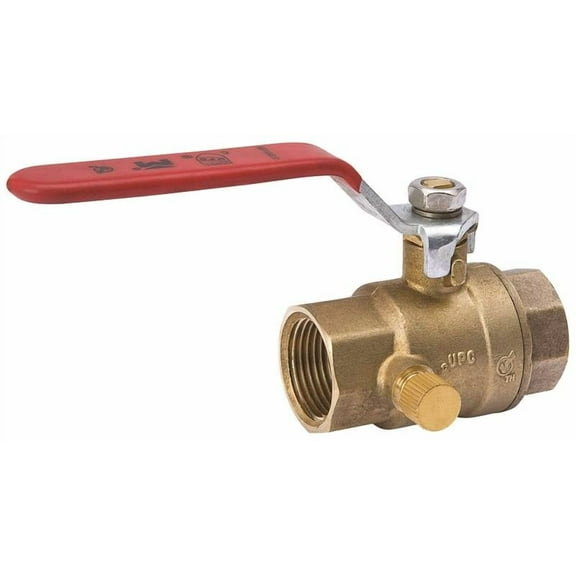 B&K Industries ProLine Ball Valve Full Port - Brass FIP - 1/2 In.