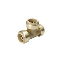 ProLine 1/2 In. PF Brass Push Fit Tee 6632-003