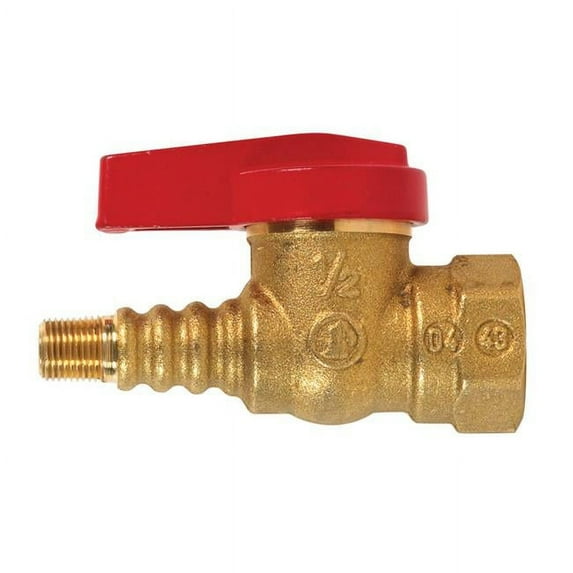 Mueller Streamline Gas Cock Texas Pattern Valve - 1/2 In. FIP Aluminum - Pack Of 1