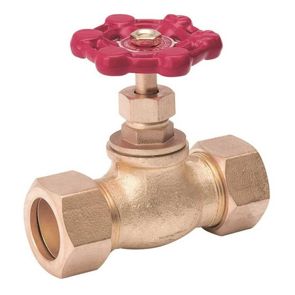 ProLine 1/2 in. 1/2 in. Copper Stop Valve