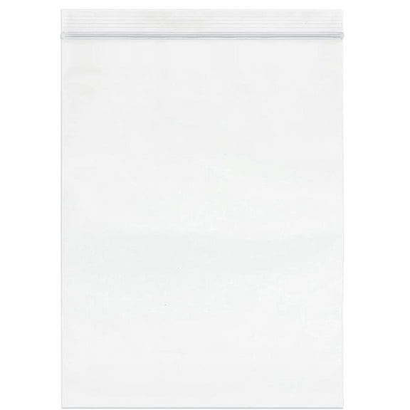 ProLine - 10" X 13 - 2 Mil Clear Plastic Reclosable Zip Poly Bags with Resealable Lock Seal Zipper (100 Zipper)