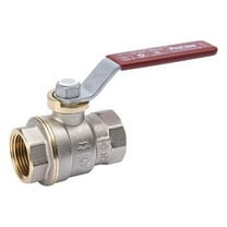 ProLine 107-005NL Full-Port Ball Valve, Forged Brass, Female Pipe Thread, 1-In. - Quantity 10